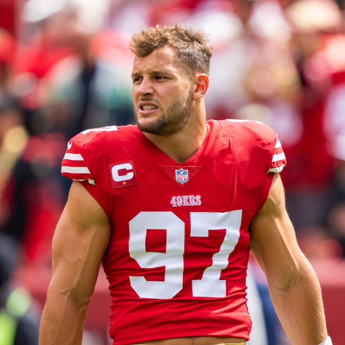 Nick Bosa Unlikely to Play Against Pittsburgh Steelers - Sports Illustrated  Pittsburgh Steelers News, Analysis and More