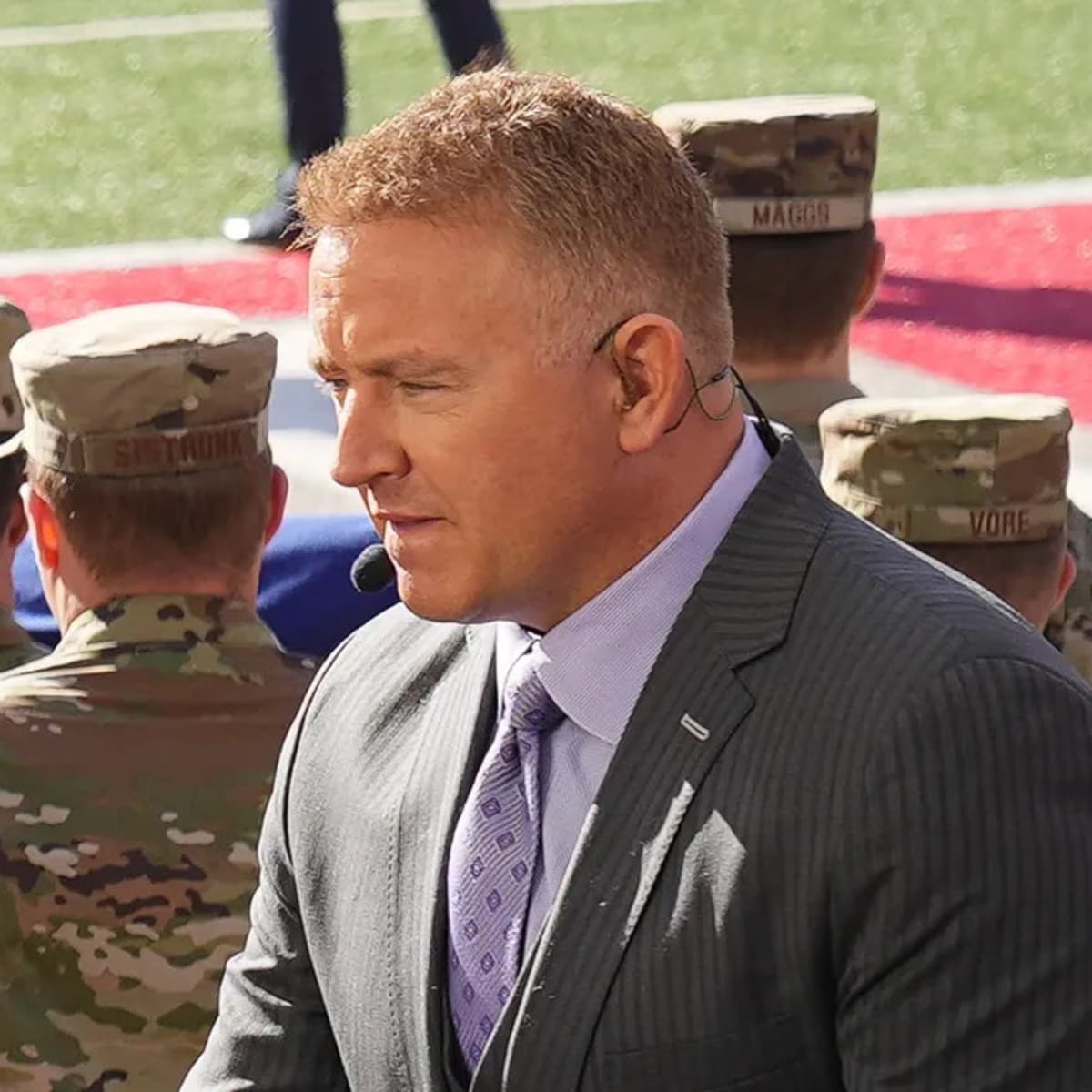 Former Buckeye Kirk Herbstreit seems agitated by Ohio State Football fans