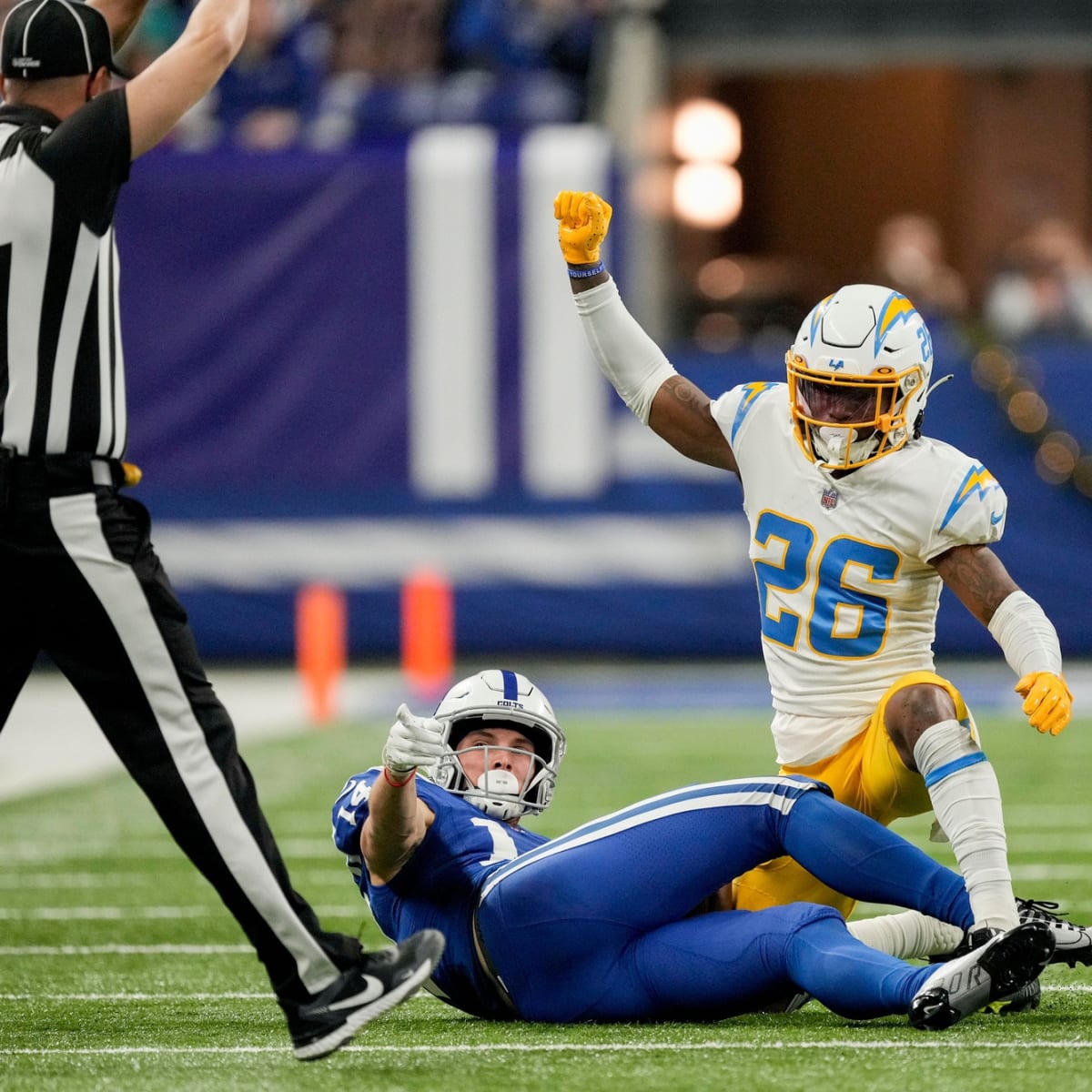 Los Angeles Chargers Cornerback Asante Samuel Editorial Stock