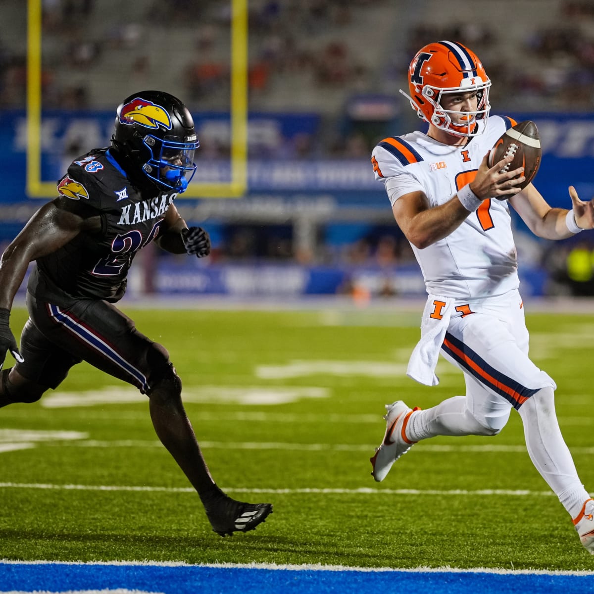 Crackstreams.!! Illinois Fighting Illini vs Kansas Jayhawks Live