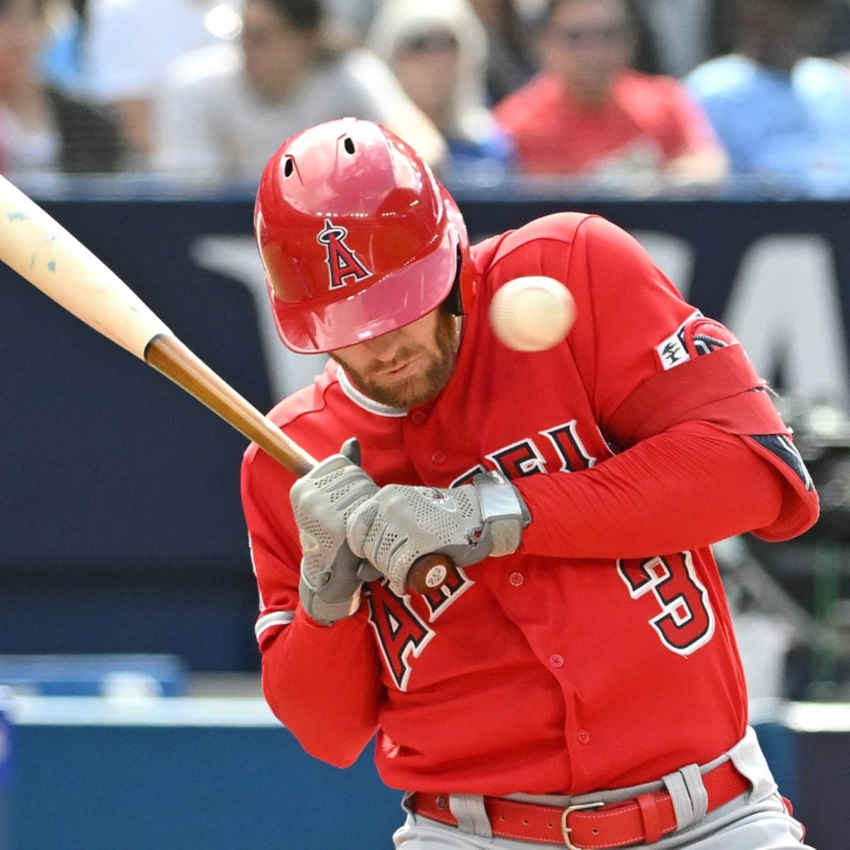 Angels' Taylor Ward feeling better, hopes to play on Tuesday