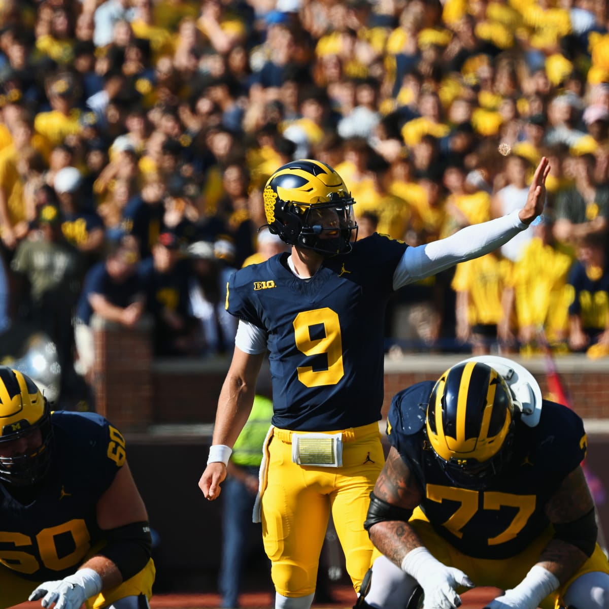 Jim Harbaugh: J.J. McCarthy is a generational Michigan QB