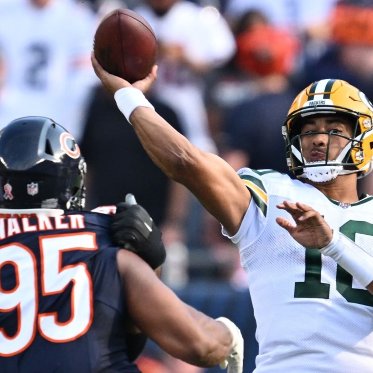 Jordan Love Throws Three Touchdowns as Packers Rout Bears in Opener -  Sports Illustrated Green Bay Packers News, Analysis and More