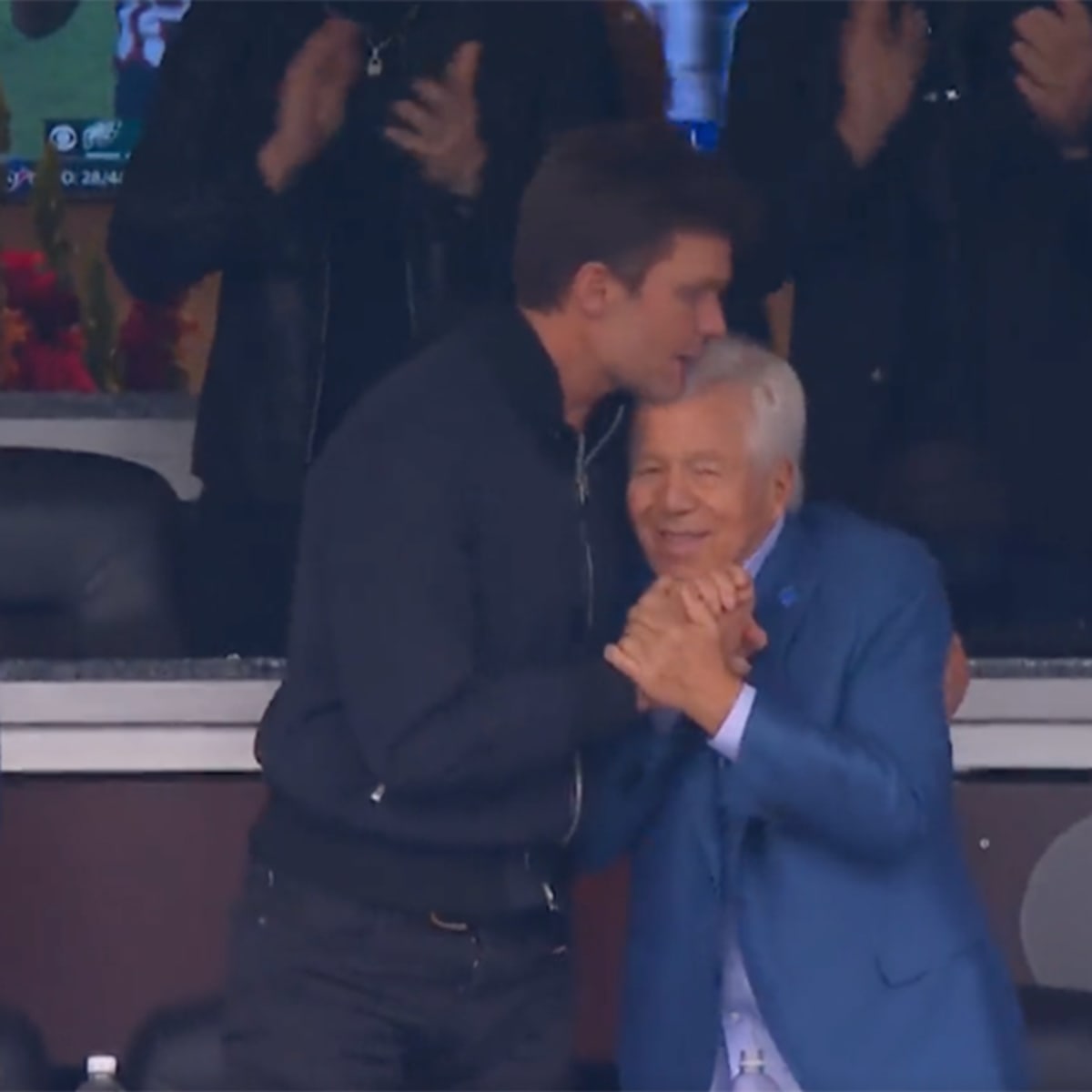 Tom Brady and Robert Kraft Shared a Special Moment After Patriots