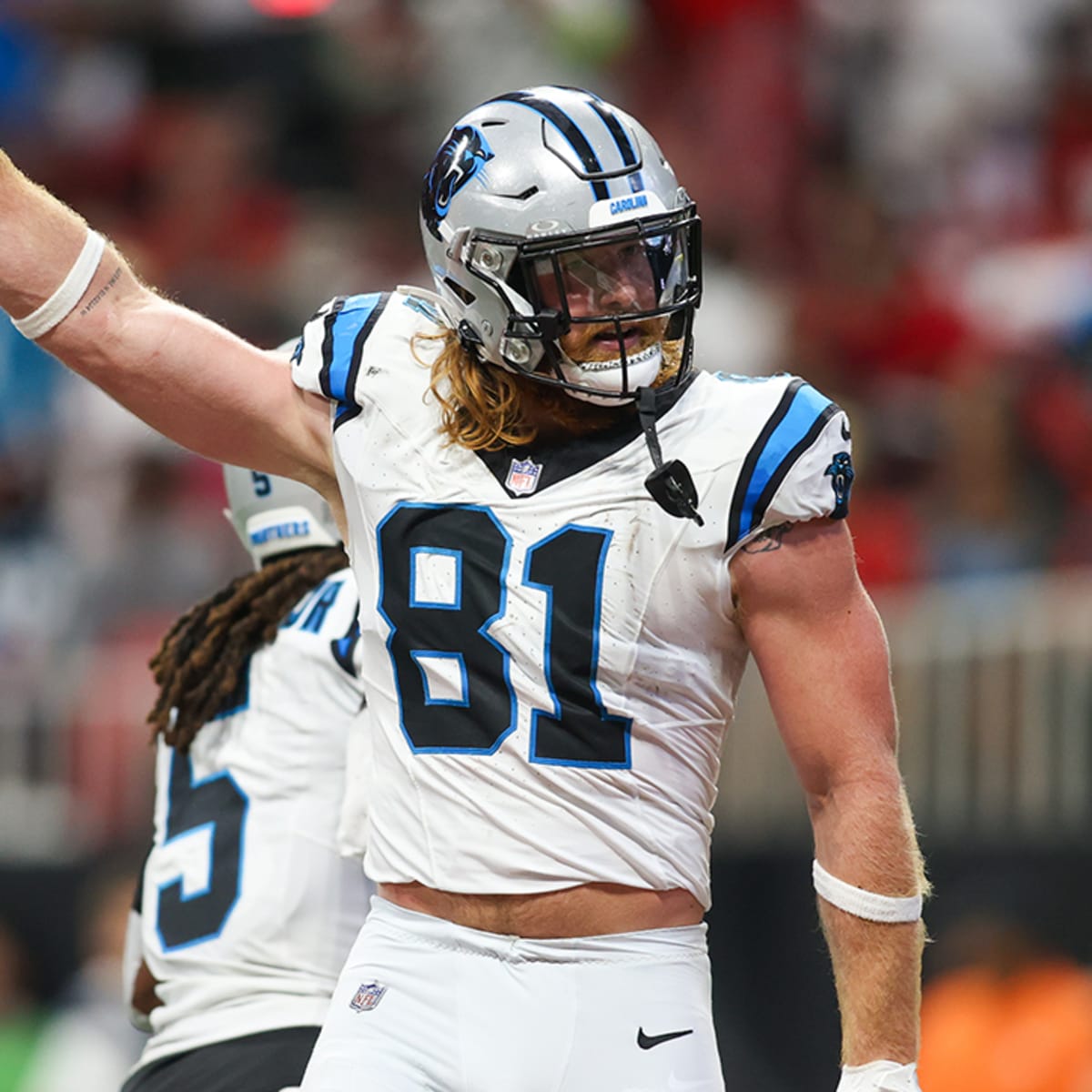 Panthers TE 'Blacked Out' While Mistakenly Throwing Bryce Young's First TD  Pass Into Crowd - Sports Illustrated