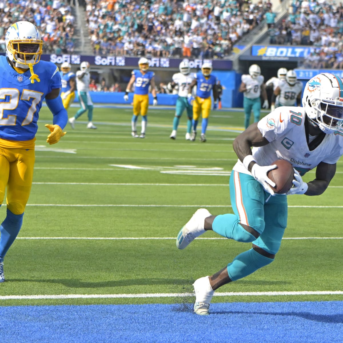 Miami Dolphins at Los Angeles Chargers Gameday Photos