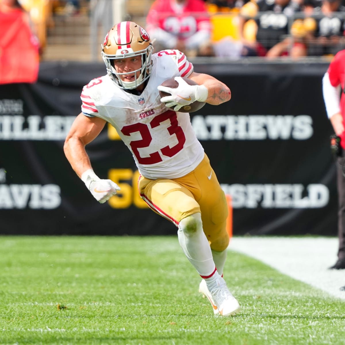 Christian McCaffrey has 'chip on my shoulder' to help 49ers win now