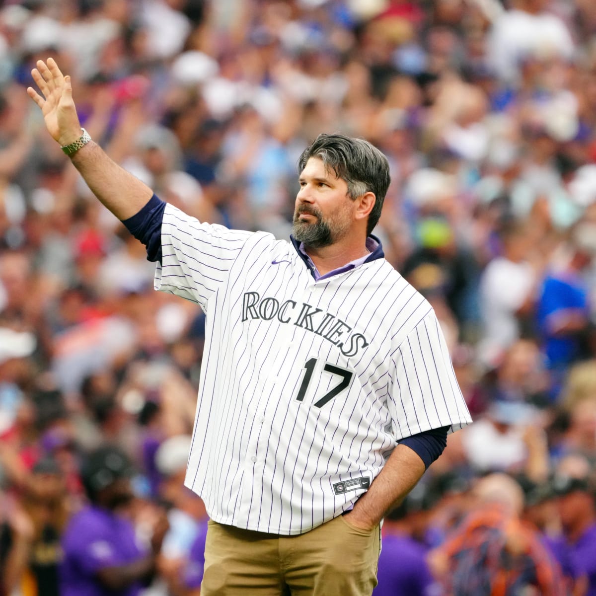Colorado Rockies give Todd Helton a horse as a retirement gift – New York  Daily News
