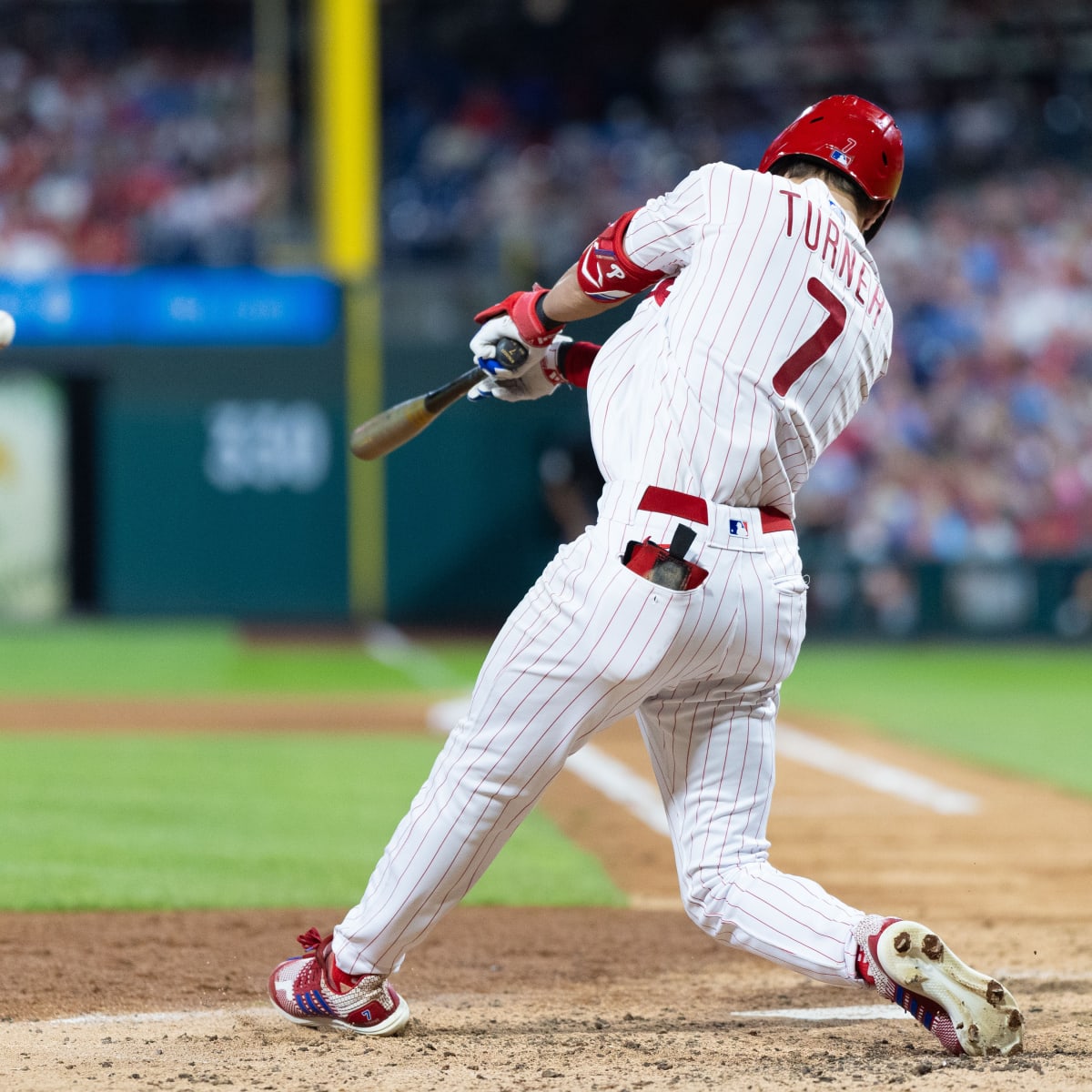 Philadelphia Phillies fans Trea Turner standing ovation