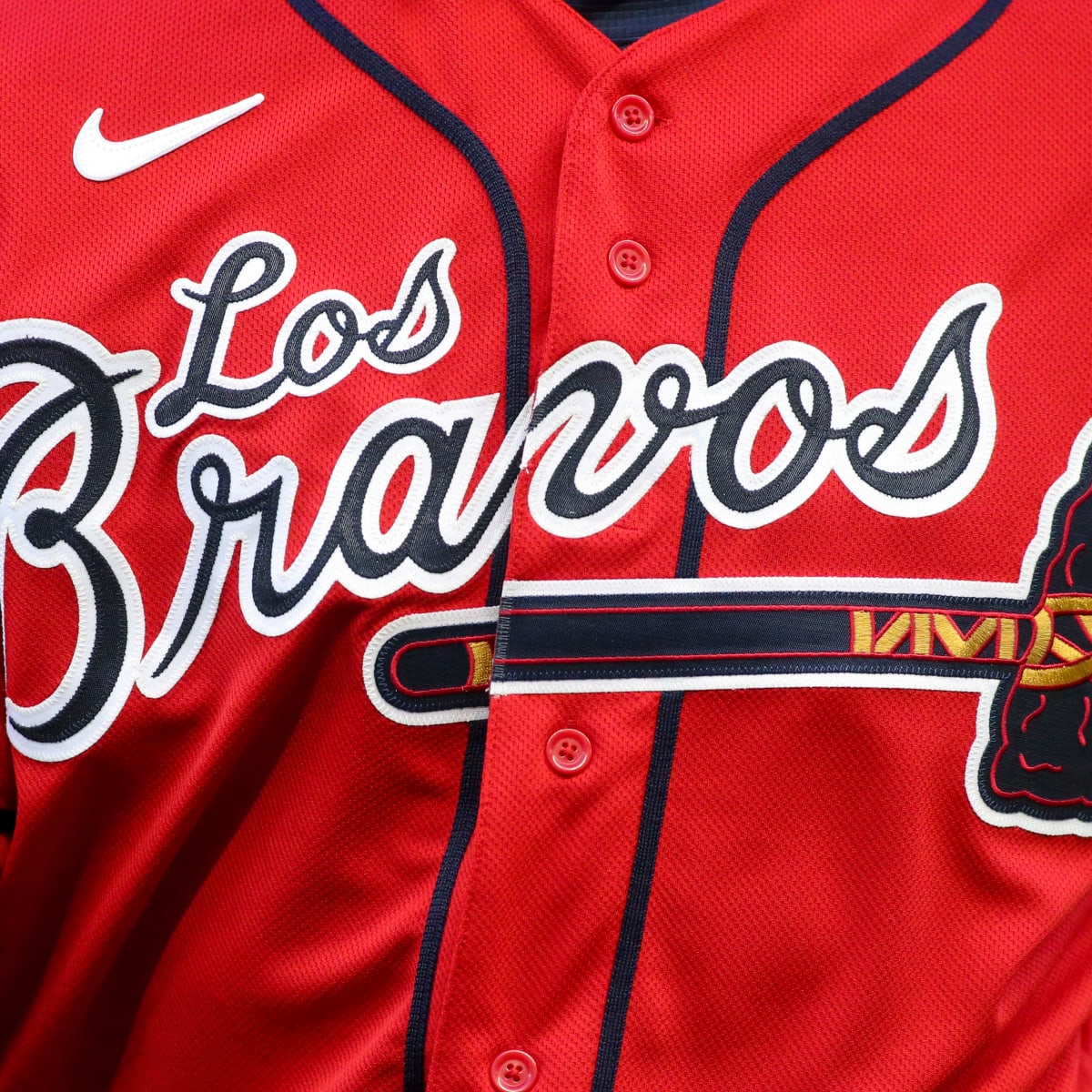 Celebrate a new season with a brand new Braves jersey
