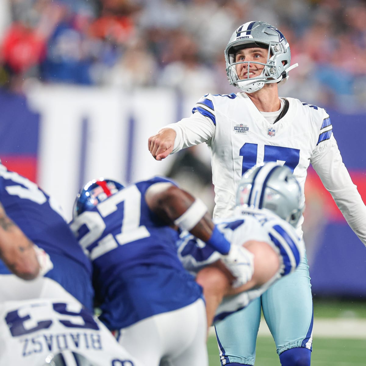 Cowboys kicker Brandon Aubrey making rare second chances count