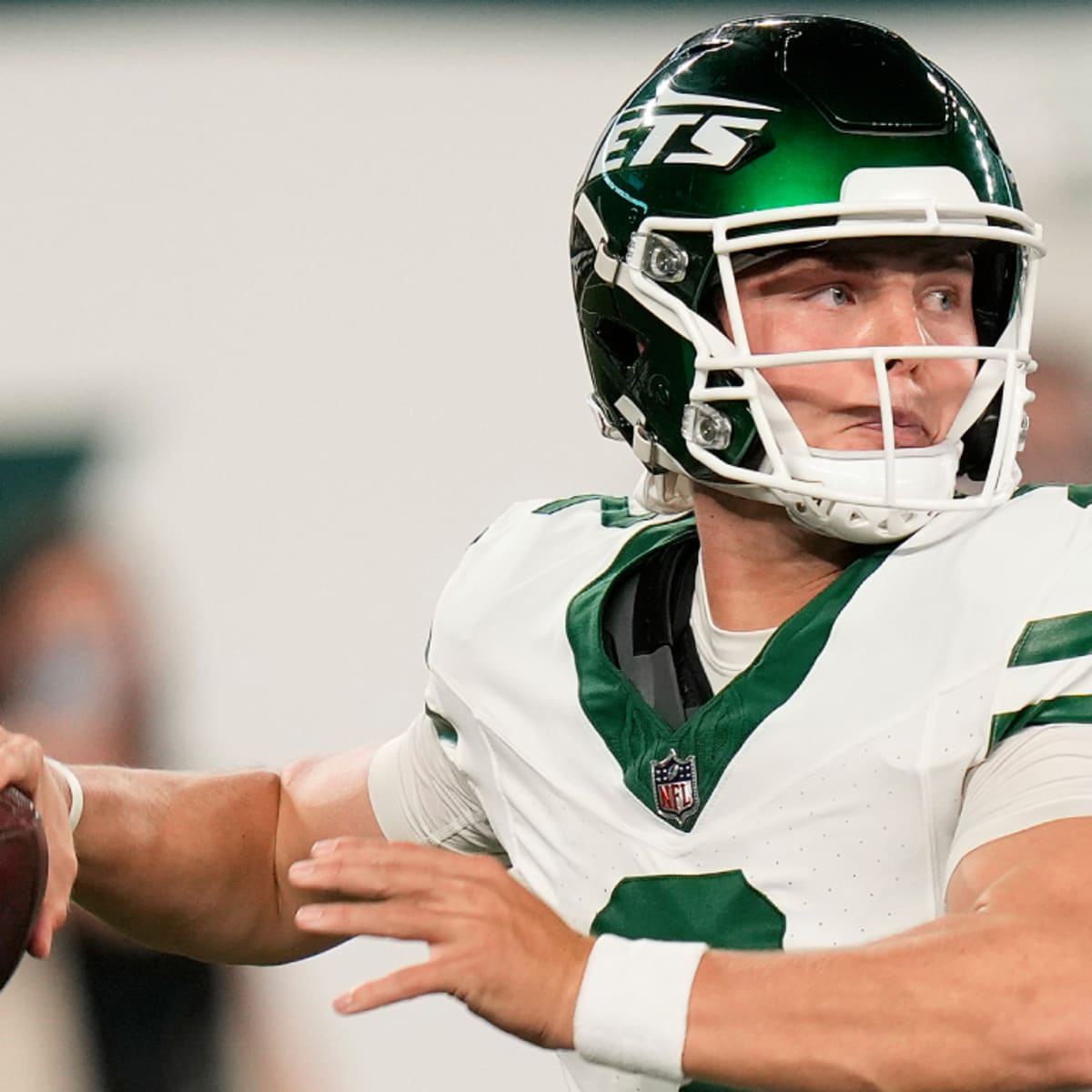 Jets' Garrett Wilson receives high praise from quarterback Zach Wilson