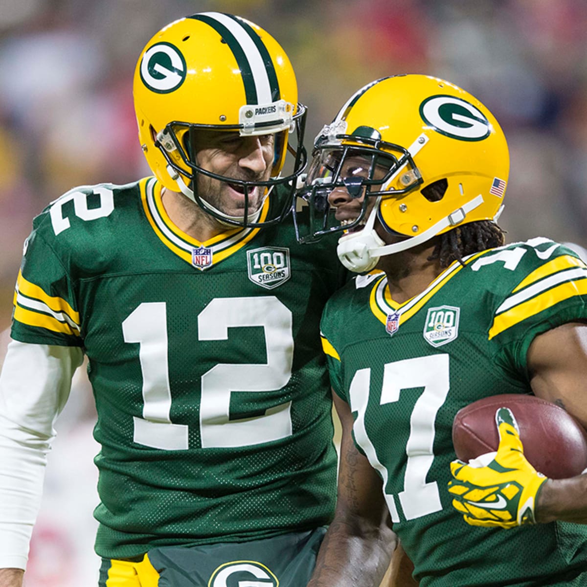 Horrible movie': Davante Adams praying for Aaron Rodgers after Achilles  injury