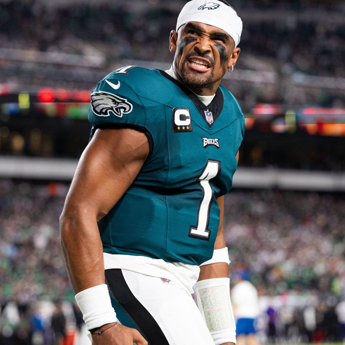 Jalen Hurts Addresses Heated Sideline Exchange With A.J. Brown After Eagles  Win - Sports Illustrated