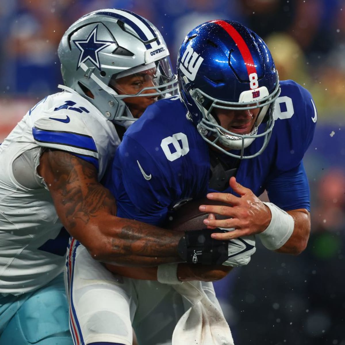 Dallas Cowboys quarterback Dak Prescott wears a Crucial Catch hat as he  warms up for an NFL football game against the Houston Texans, Sunday, Oct.  7, 2018, in Houston. (AP Photo/David J.