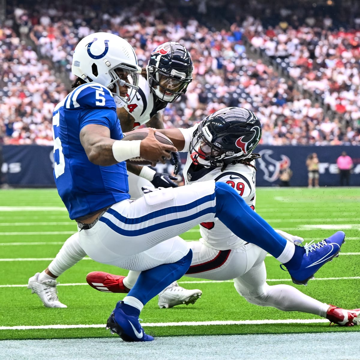 Houston Texans 20-31 Indianapolis Colts: Richardson suffers