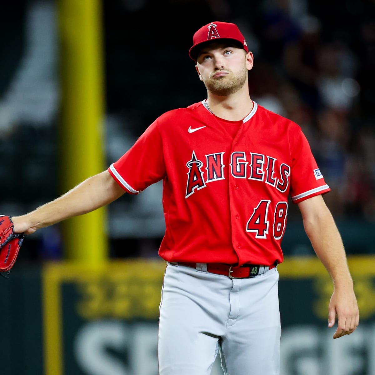 The Rangers mash vs. left-handed pitching, but Angels' Reid Detmers gave  them issues