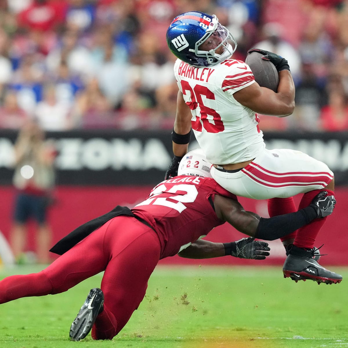 New York Giants rally for victory, Saquon Barkley suffers injury – NBC New  York