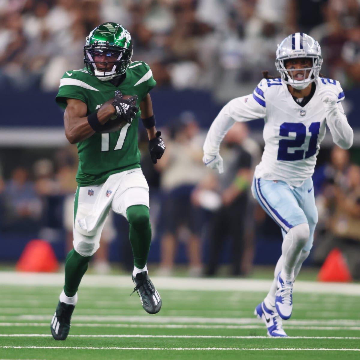 Garrett Wilson injury update: Jets WR suffers ankle injury in