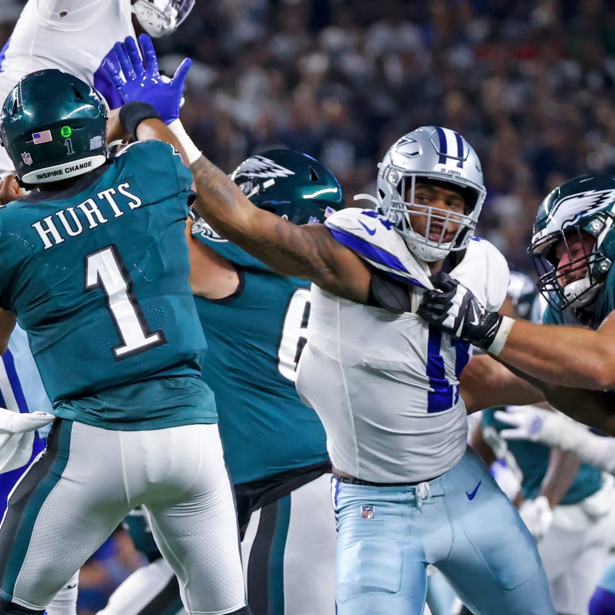 Philadelphia Eagles Top Washington Commanders in OT Thriller, Move to 4-0 -  Sports Illustrated Philadelphia Eagles News, Analysis and More