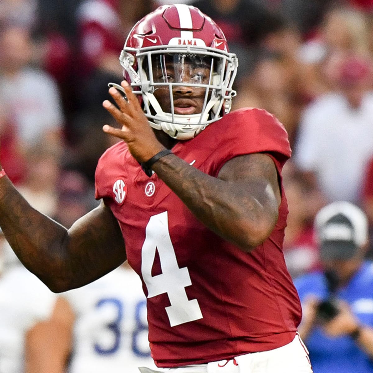 Nick Saban on Alabama QB Jalen Milroe: 'He's our guy'