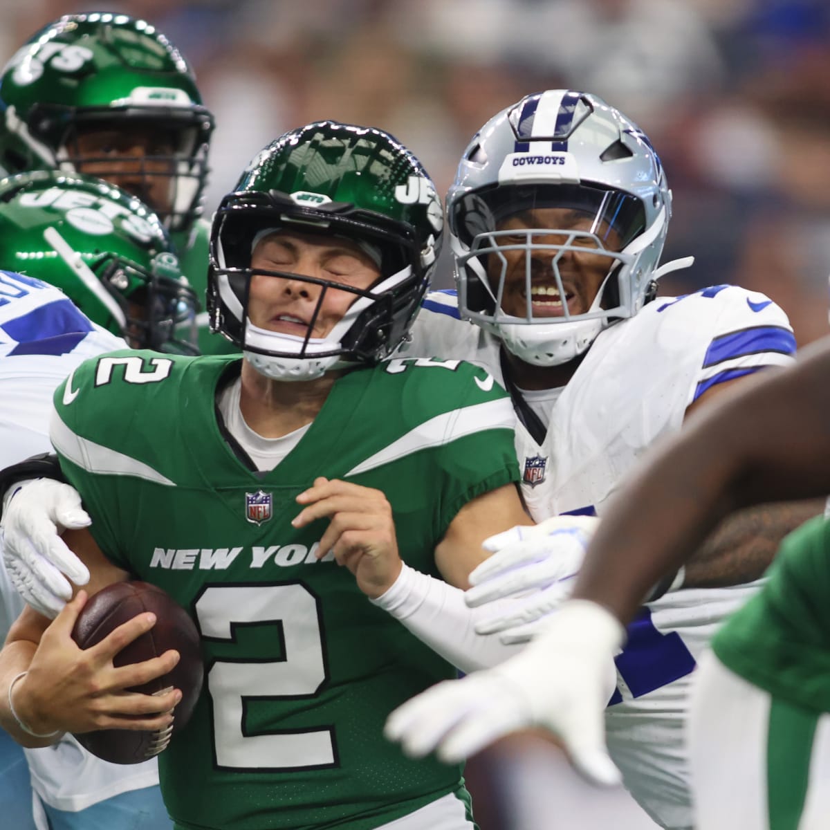 Cowboys vs. Jets score, takeaways: Micah Parsons, Dallas 'D' dominate Zach  Wilson-led Jets in wire-to-wire win 