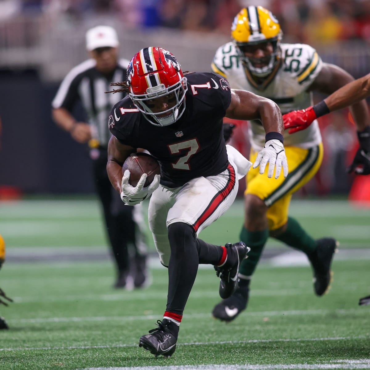 Falcons Show 'A Lot of Belief' in Bijan During Win vs. Packers