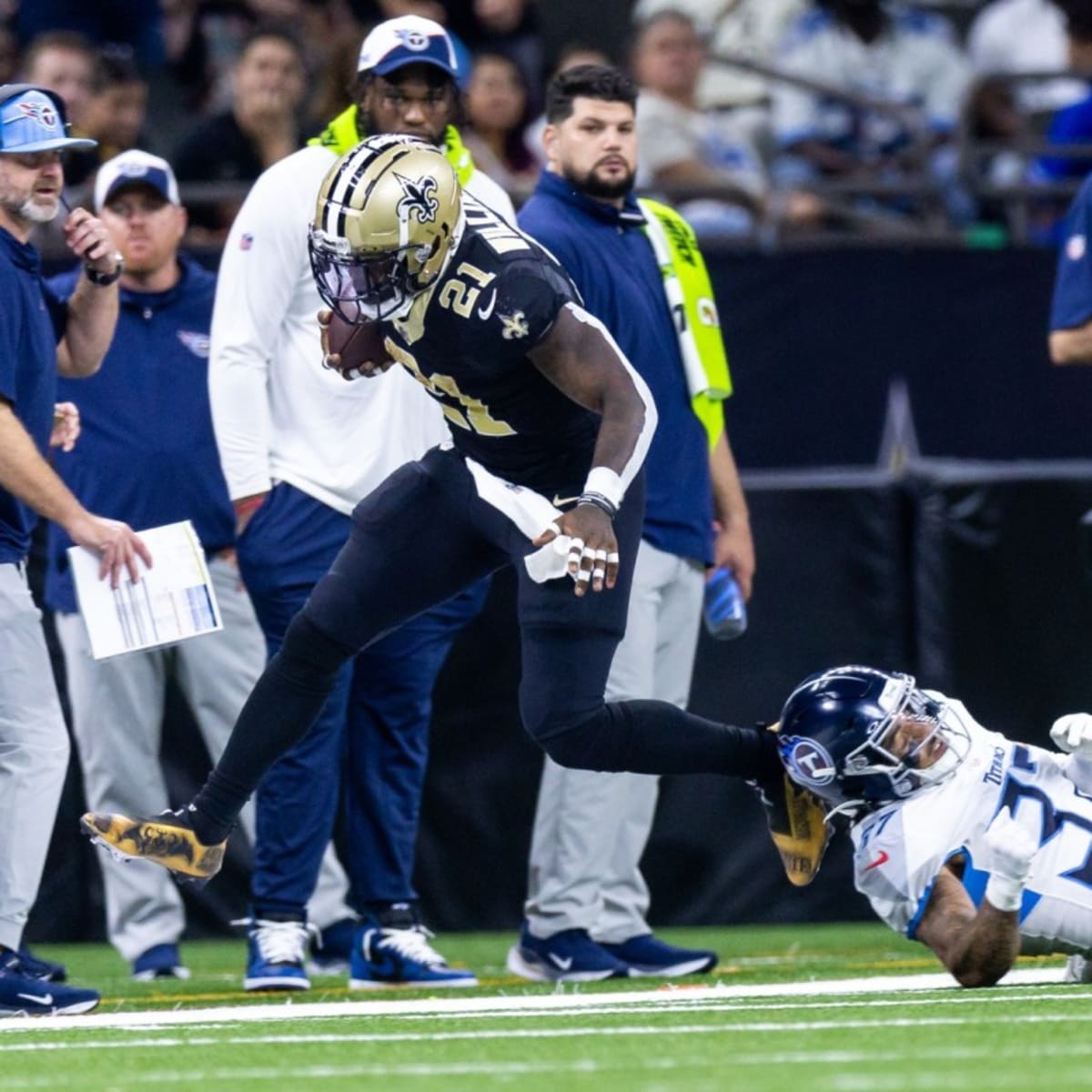 Saints Injury Report: Juwan Johnson Upgraded, Kendre Miller Limited Again -  Sports Illustrated New Orleans Saints News, Analysis and More