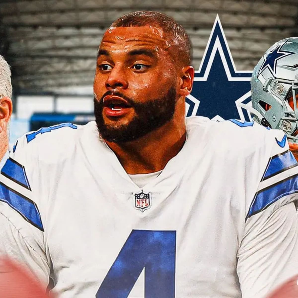 Why Dak Prescott isn't reading into Cowboys trade for Trey Lance as much as  you think - Yahoo Sports