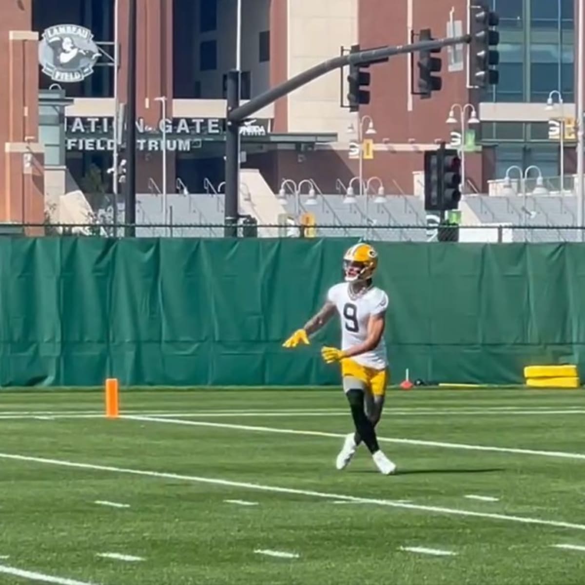 Packers rookie WR Christian Watson returns to practice Wednesday