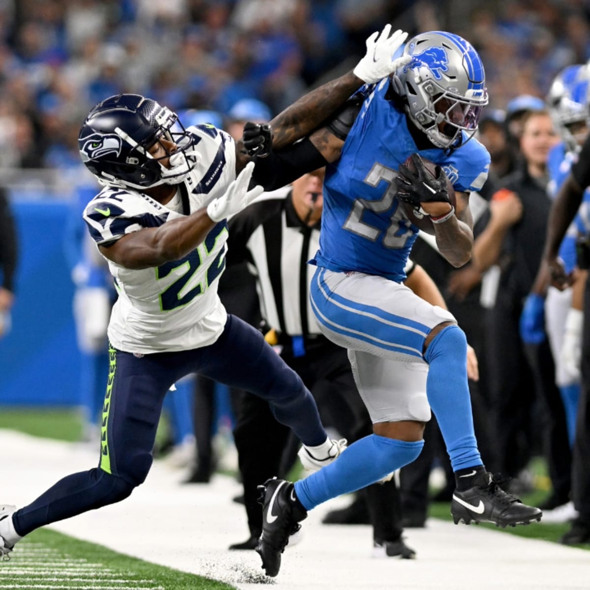 Would the Detroit Lions let Jahmyr Gibbs return kickoffs? 