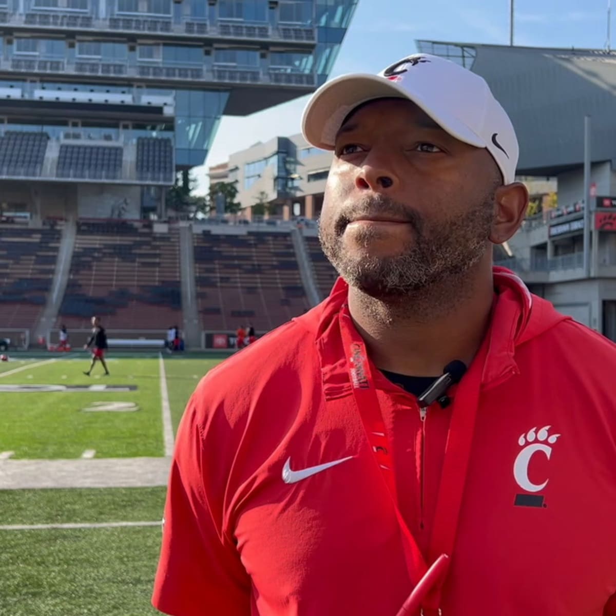 Cincinnati Football on X: Breaking in the new turf. 😍 #Bearcats