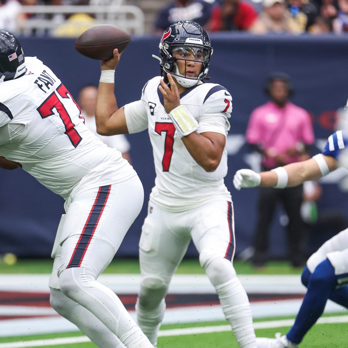 Houston Texans' Pricey Offensive Line Is Making QB CJ Stroud A Star -  Sports Illustrated Houston Texans News, Analysis and More