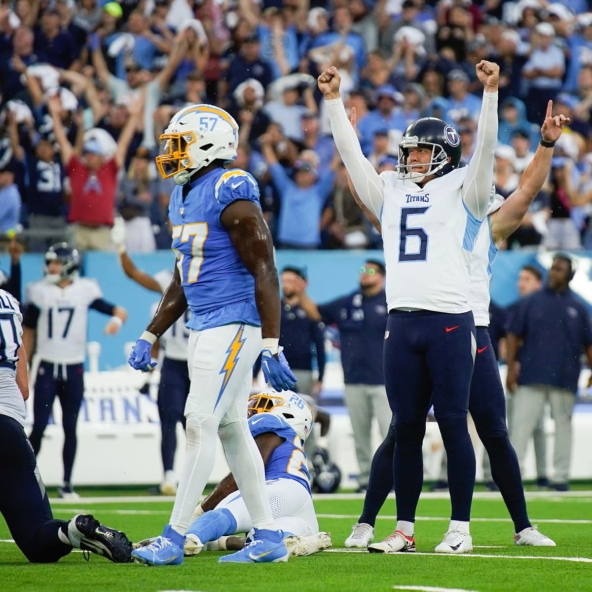 Tennessee Titans kicker Nick Folk scores first points of Titans