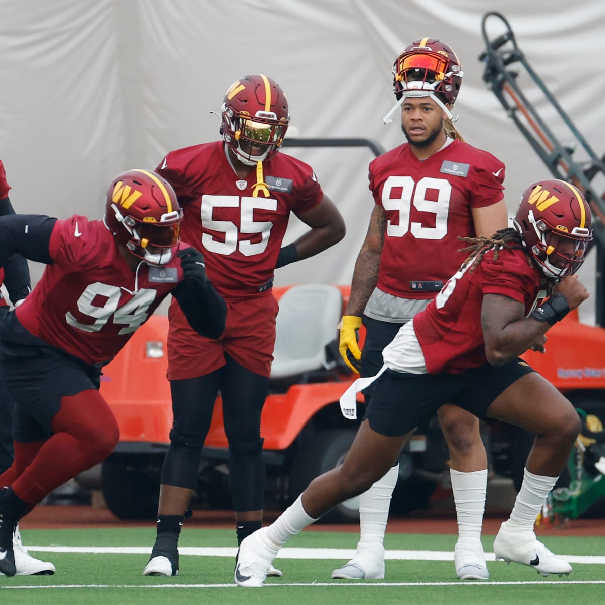 Raising The Standard - Commanders' D-Line 'Pushing Each Other' Says Rivera  - Sports Illustrated Washington Football News, Analysis and More