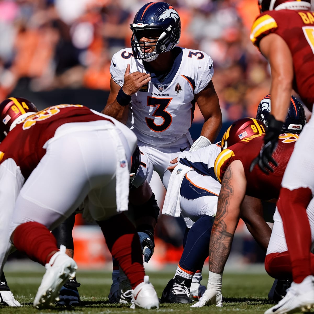 For the run game of the Denver Broncos, it's the yards left