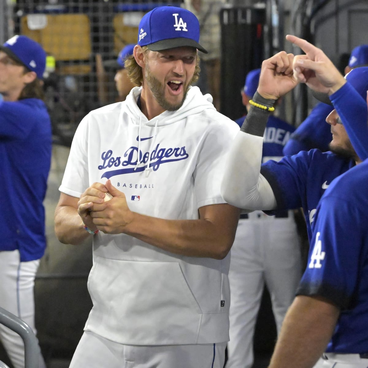 Dodgers players' outfits take center stage on 'Dress Up Day', fans  ecstatic: Kershaw being a lifeguard is so fitting