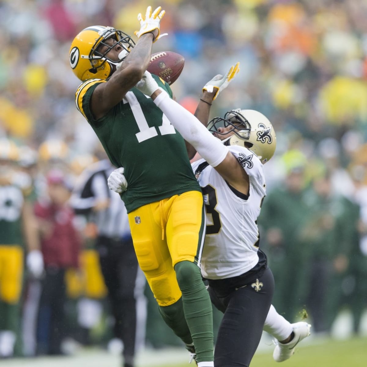 NFL Week 3: Saints CB Lonnie Johnson picks off Packers Jordan Love