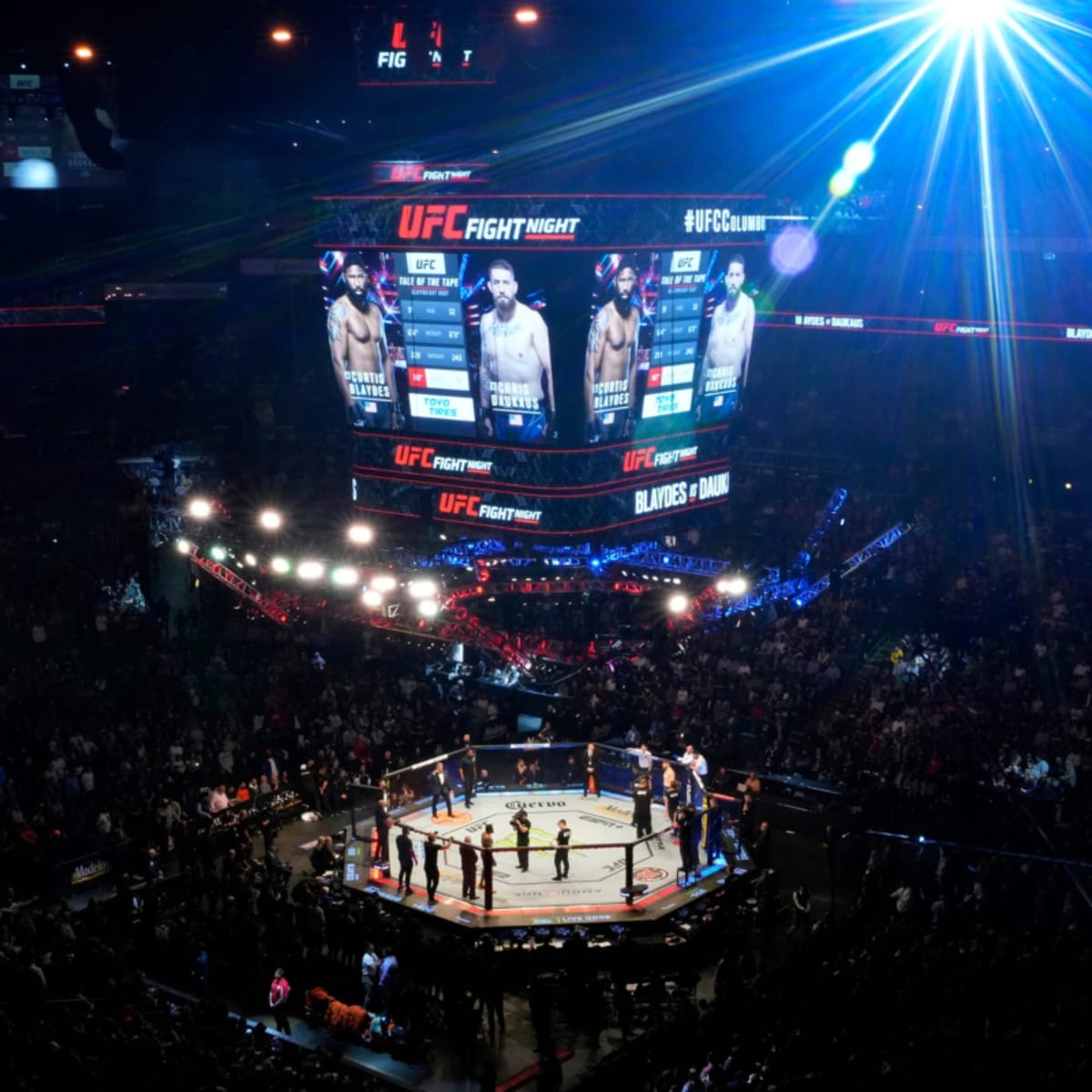 Toronto main event fighters Strickland, du Plessis fight in crowd at UFC  296 in Vegas 