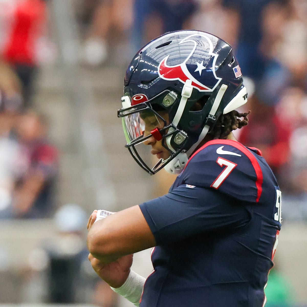 texans battle red jersey