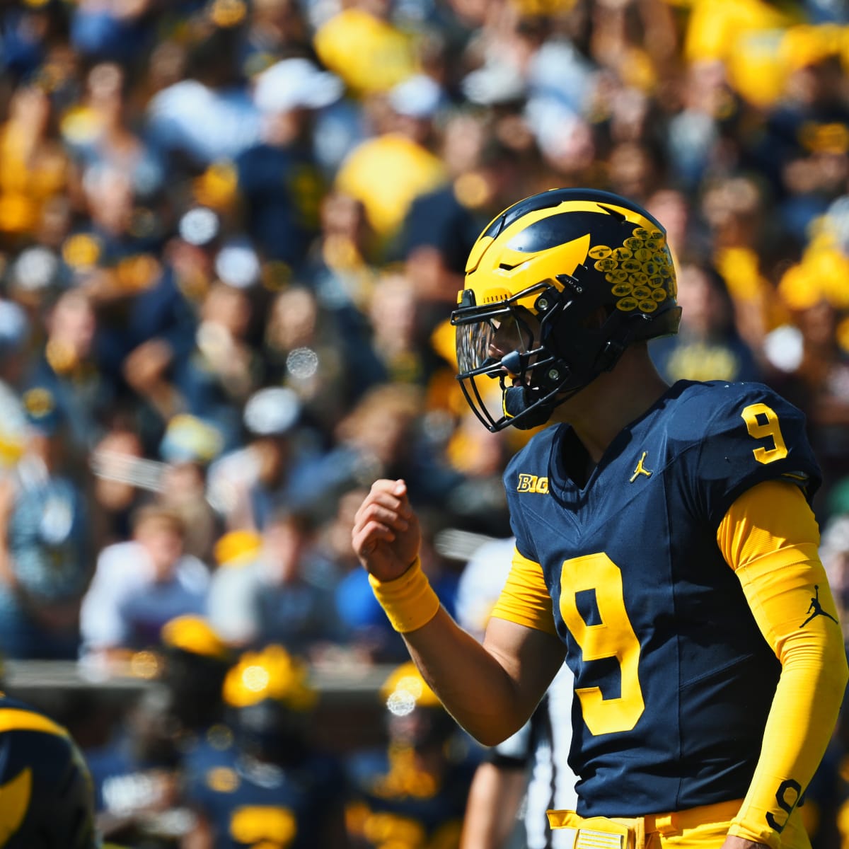 No. 2 Michigan visits Nebraska for first road game. The teams are