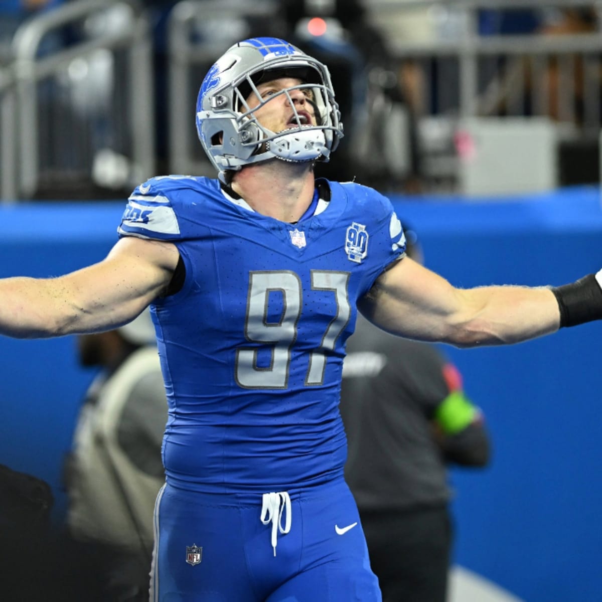 Why Lions' Aidan Hutchinson Was 'Surprised' by Falcons Run Game - Sports  Illustrated Atlanta Falcons News, Analysis and More