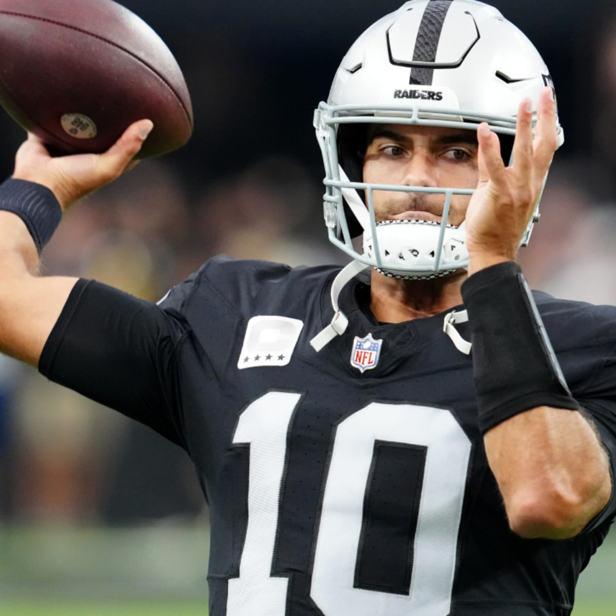 Raiders QB Jimmy Garoppolo checked for concussion after loss