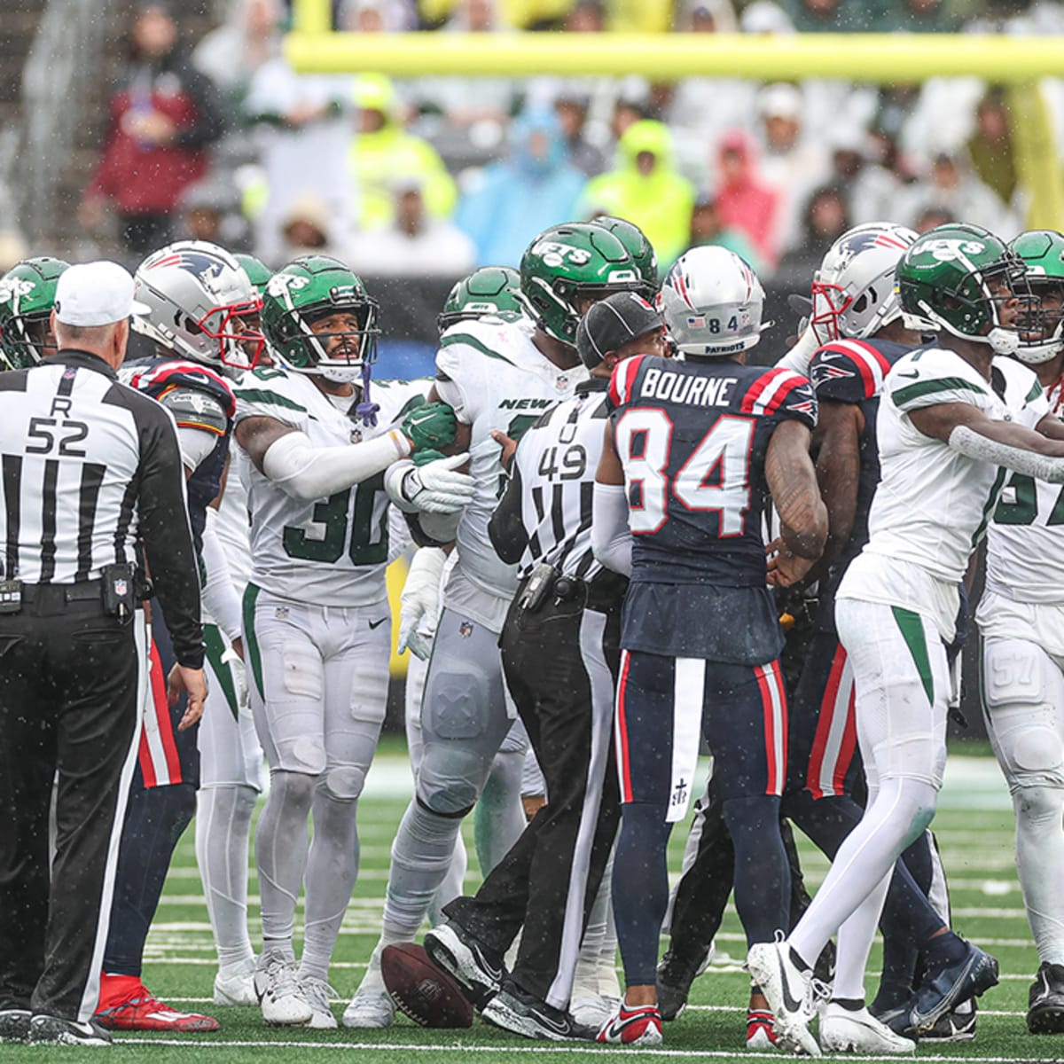 NFL Reveals New England Patriots Mac Jones Fate: Fined For Hit on New York  Jets Sauce Gardner? - NFL Tracker - Sports Illustrated New England Patriots  News, Analysis and More