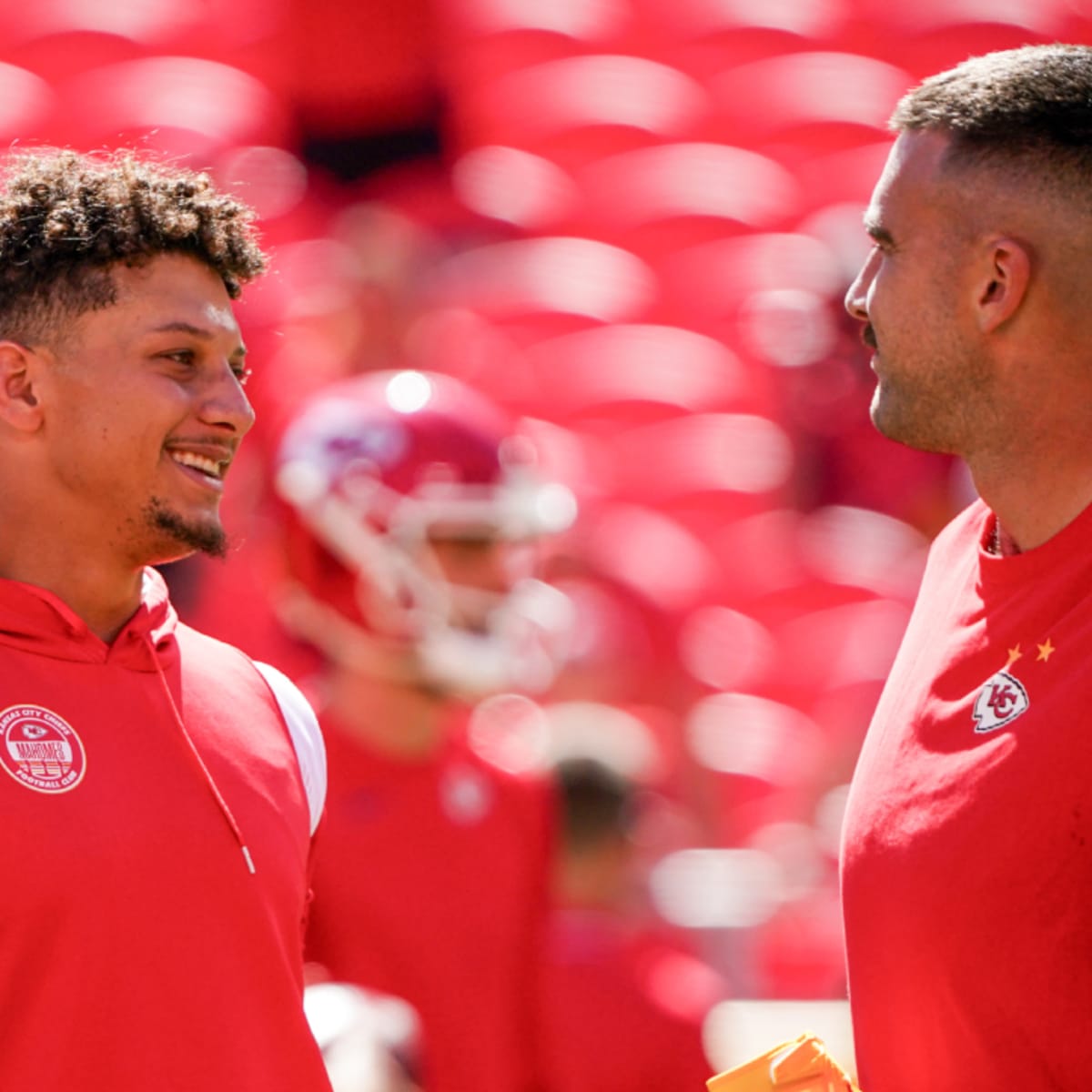 Patrick Mahomes Reacts To Taylor Swift And Travis Kelce