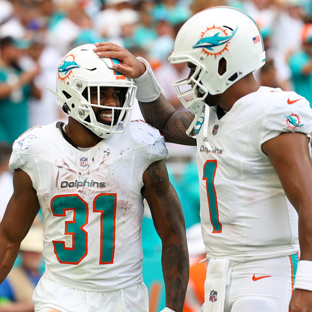 Miami Dolphins lose four key starters for today's Bills game