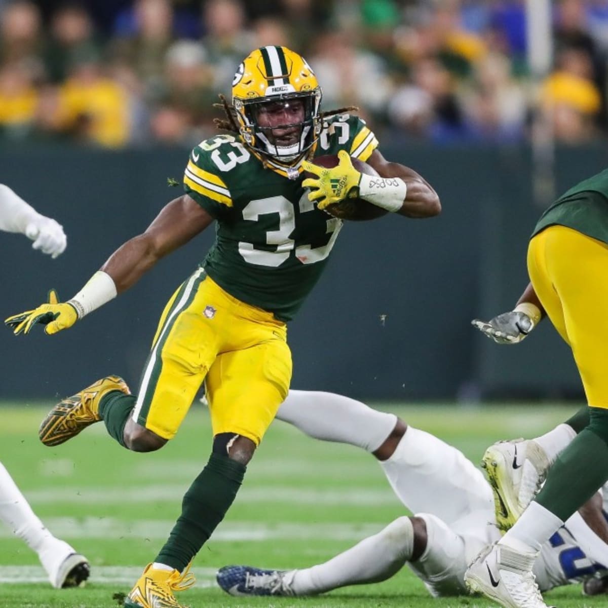 Packers Coach Matt LaFleur Forgot Aaron Jones in Loss to Lions