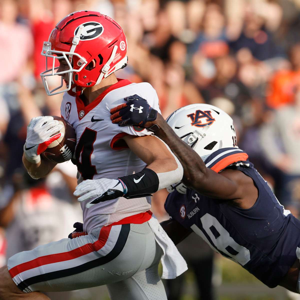 Georgia football-Auburn live updates, injury news, score analysis