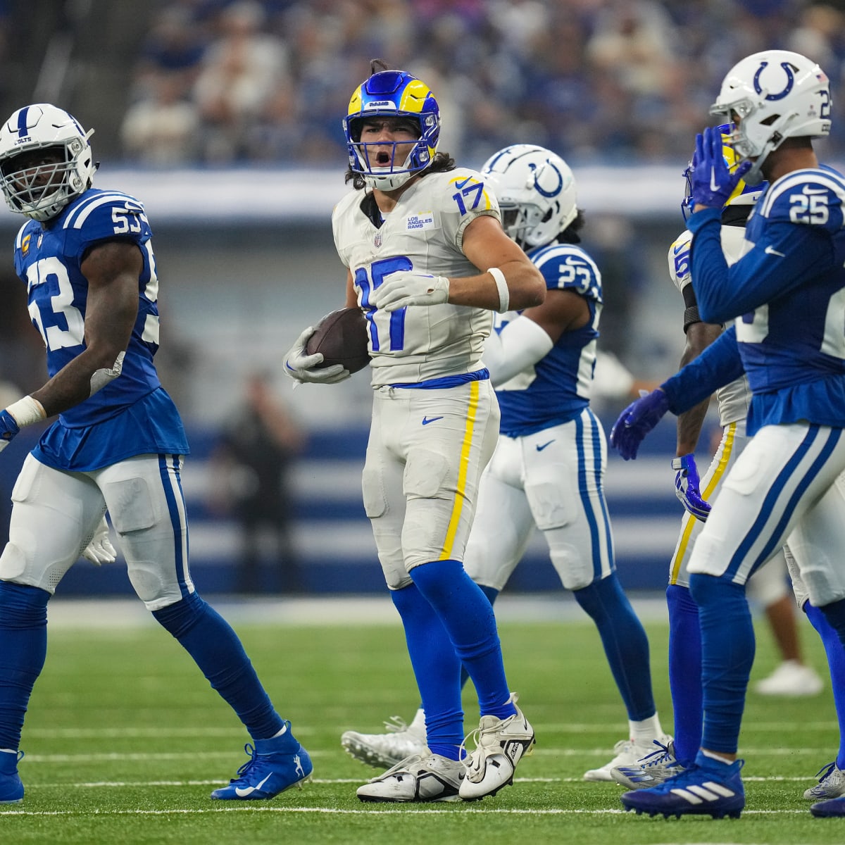 Puka Nacua makes history as Rams beat Colts in OT