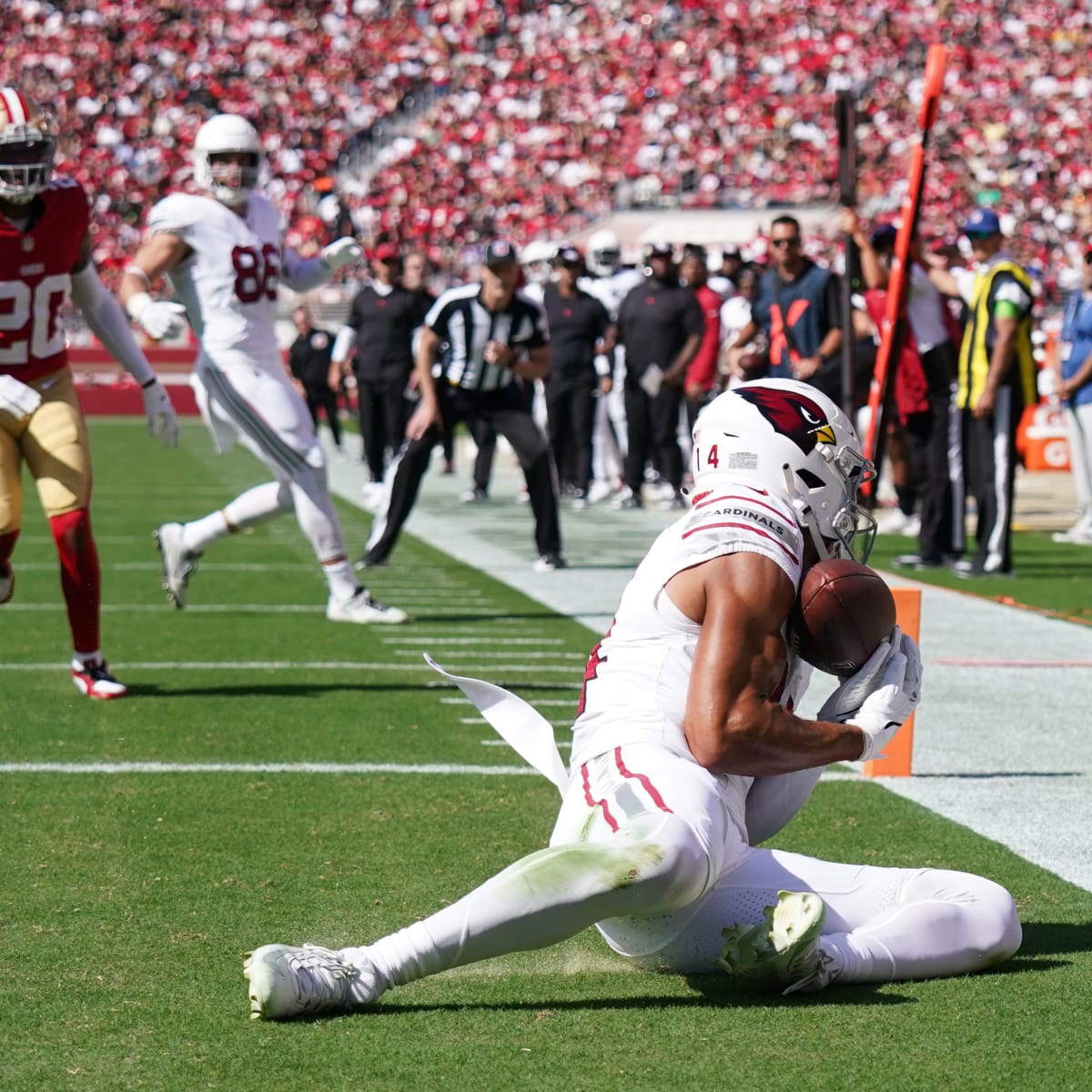 Cardinals Rookie WR Michael Wilson Scores First NFL TD - BVM Sports